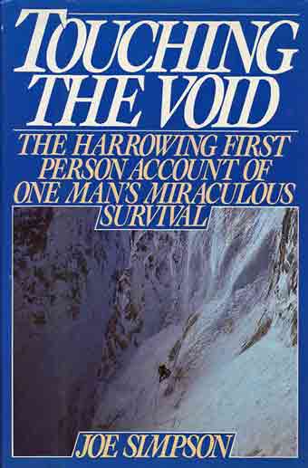 
Joe Simpson Climbing Siula Grande 1985 - Touching The Void book cover
